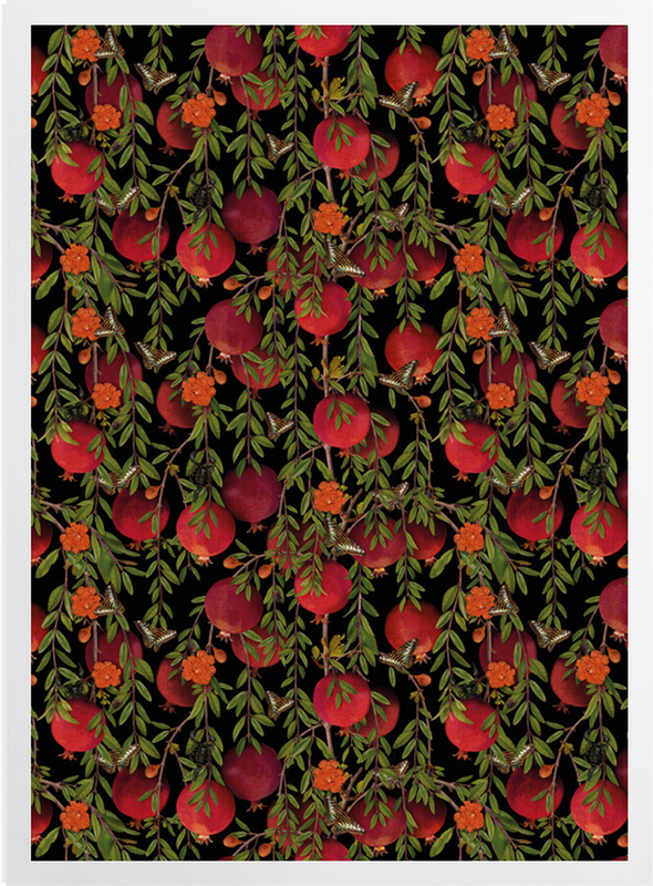 'Pomegranate' Art Prints