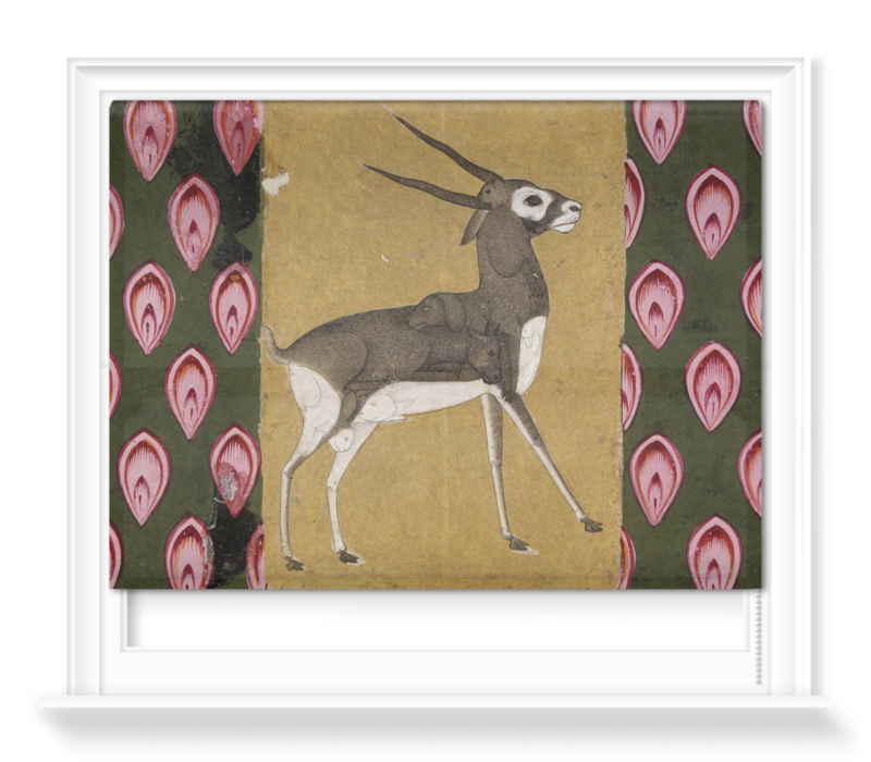 'Grylle of a Deer-Like Animal detail' Roller Blind