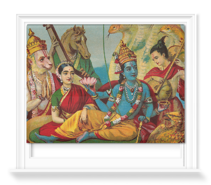 'Sesa-sai Vishnu' Roller Blind