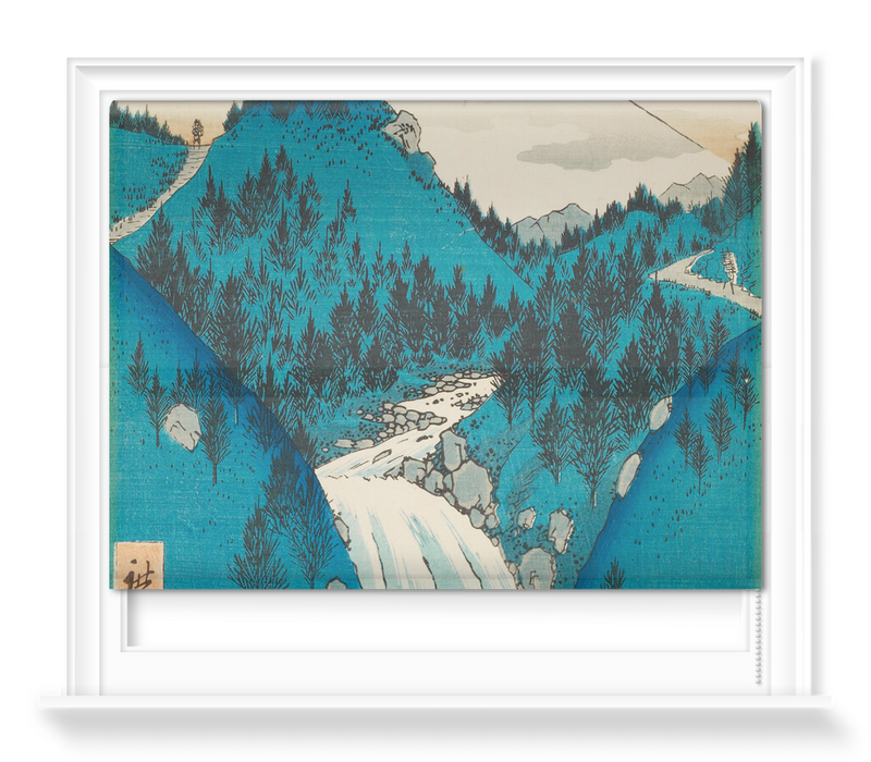 'In the Mountains of Izu Province' Roller Blind