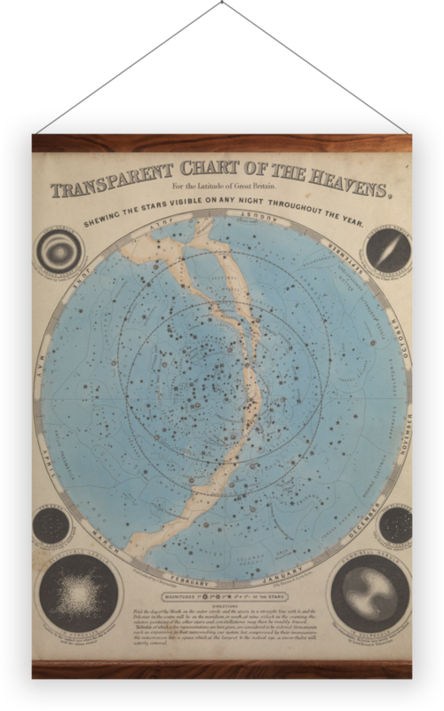 'A Chart of the Heavens' Wall Hangings
