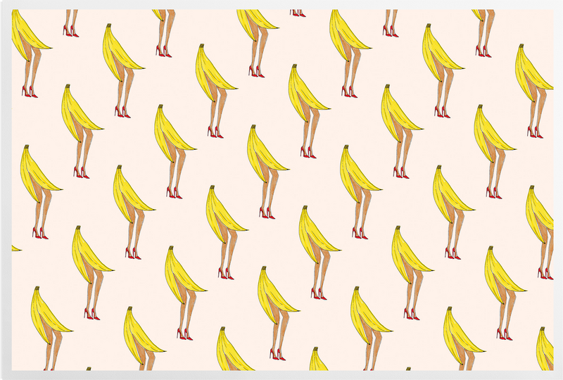 'Banana Legs' Art Prints
