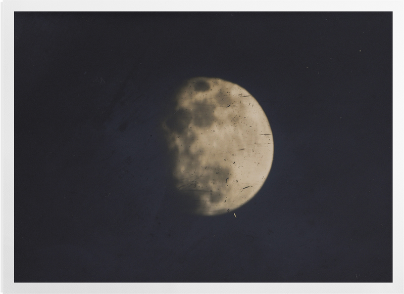 '19th century photograph of the Moon' Art Prints