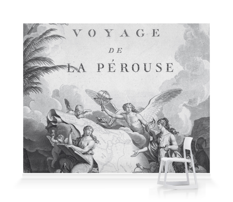 'Atlas du Voyage de La Perouse' Wallpaper Mural