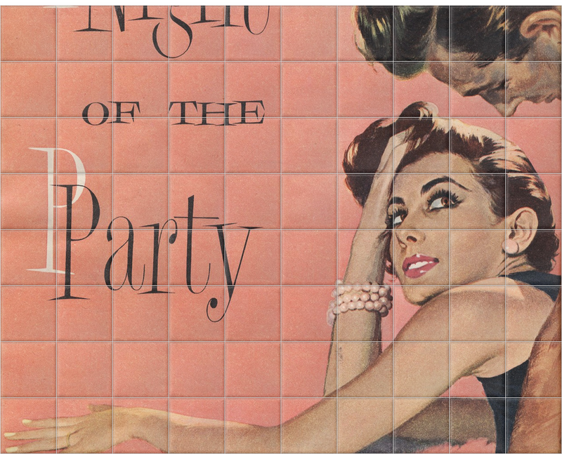 'Night of the Party' Ceramic Tile Mural