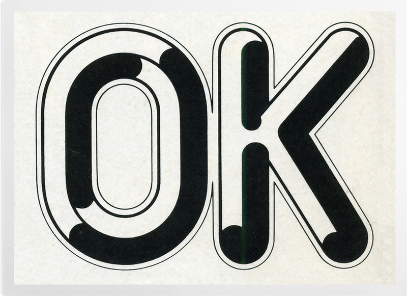 'OK' Art Prints