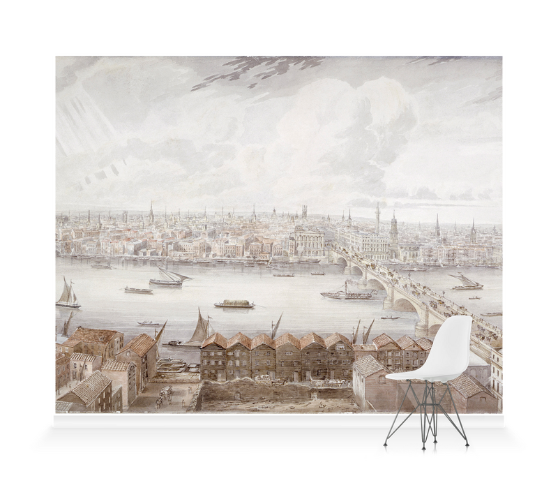 View Of London Wallpaper Mural Surfaceview