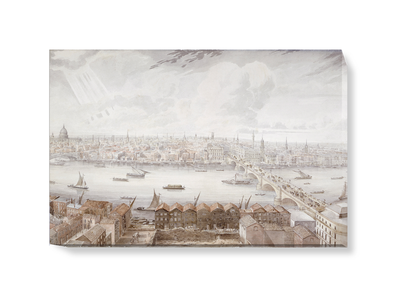 'View of London' Canvas Wall Art