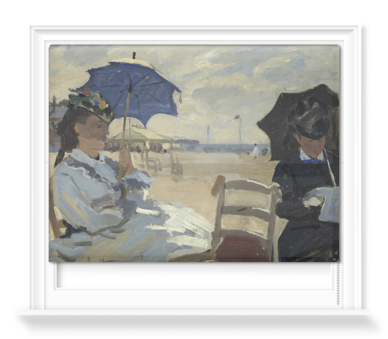 'The Beach at Trouville' Roller Blind