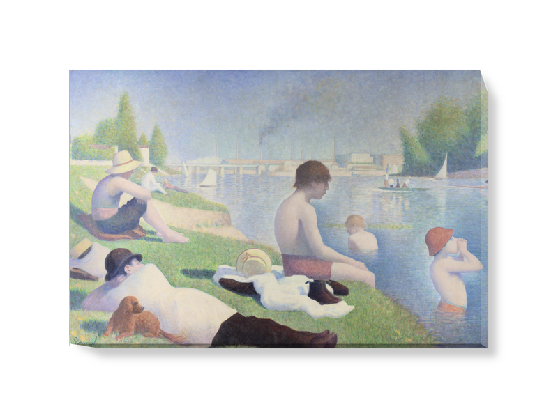 'Bathers at Asnieres' Canvas Wall Art