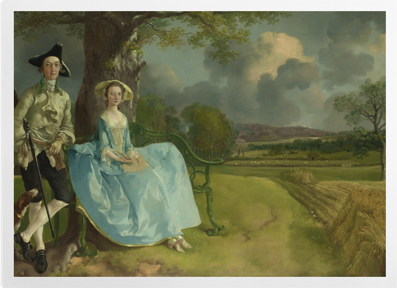 'Mr and Mrs Andrews' Art Prints