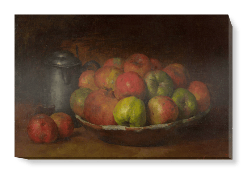 'Still Life with Apples and a Pomegranate' Canvas Wall Art