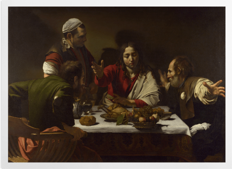 'The Supper at Emmaus' Art Prints