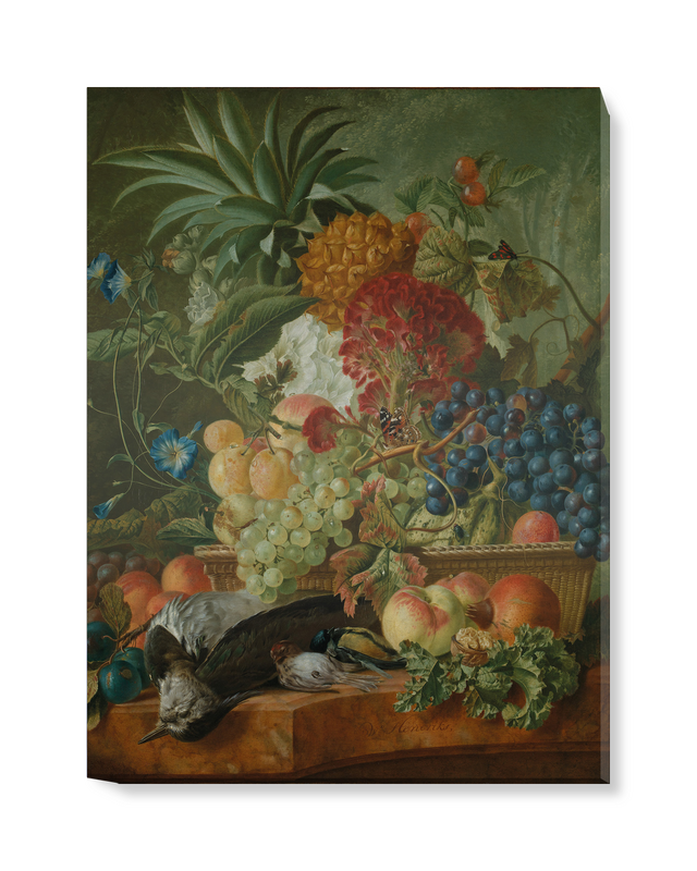 'Fruit, Flowers and Dead Birds' Canvas Wall Art