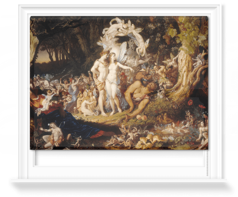 'The Reconciliation of Oberon and Titania' Roller Blind
