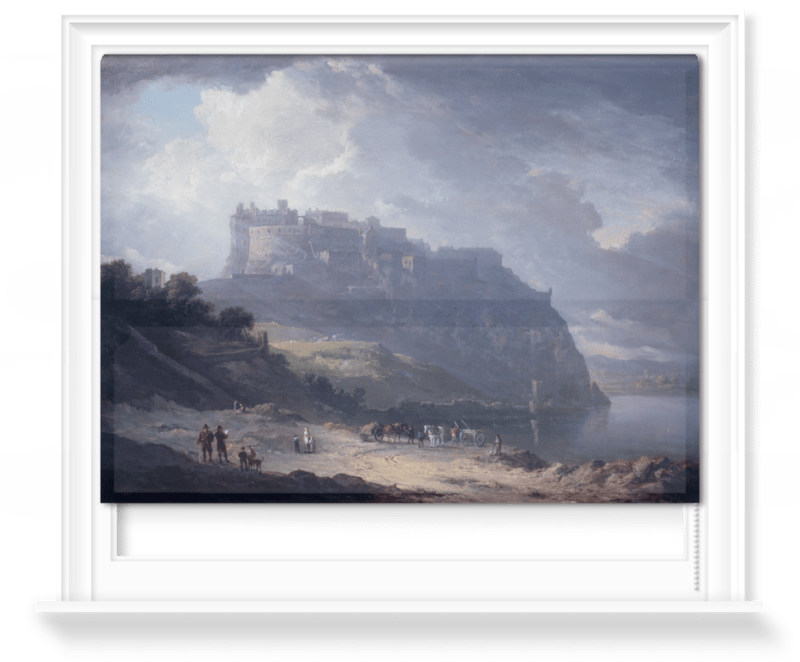'Edinburgh Castle and the Nor' Loch' Roller Blind