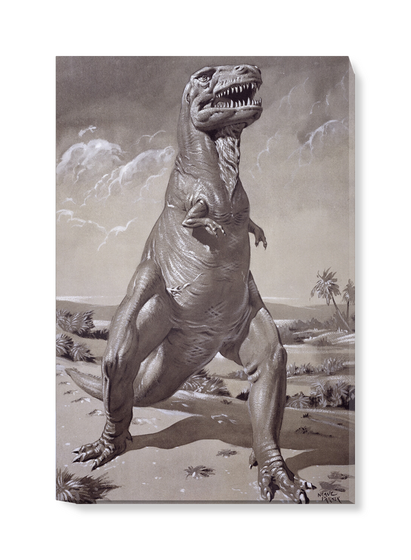 'Tyrannosaurus rex' Canvas wall art
