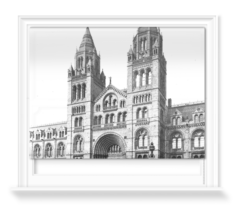 'The Natural History Museum, Exterior' Roller blinds