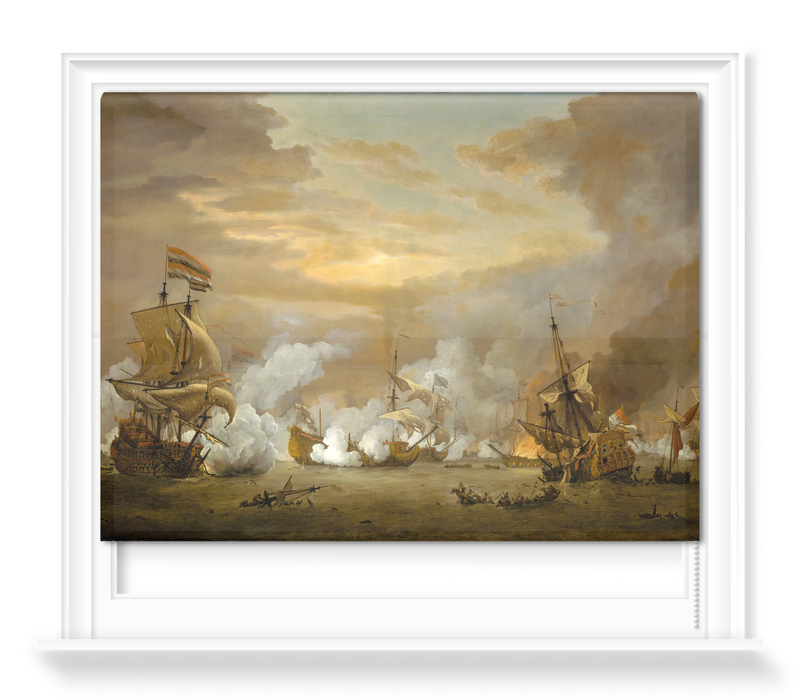 'The Battle Of The Texel' Roller Blind