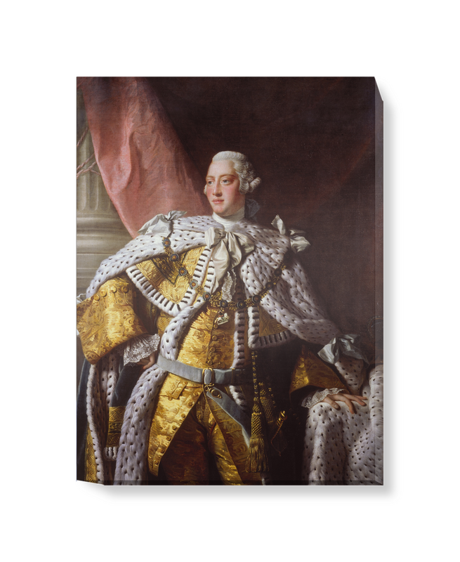 'King George III' Canvas Wall Art
