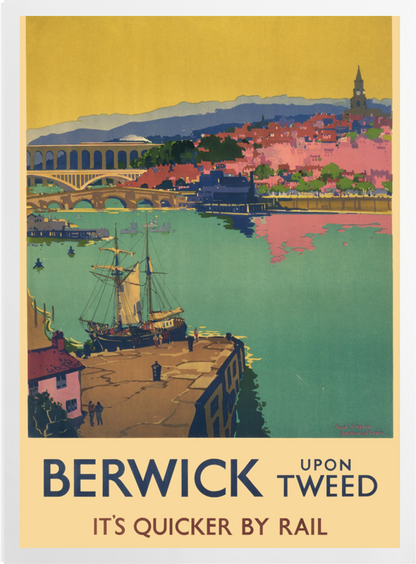 'Berwick upon Tweed' Art Prints