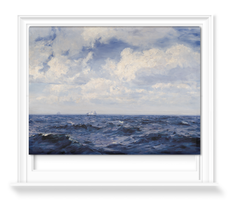 'Summer Breeze in the Channel' Roller Blind