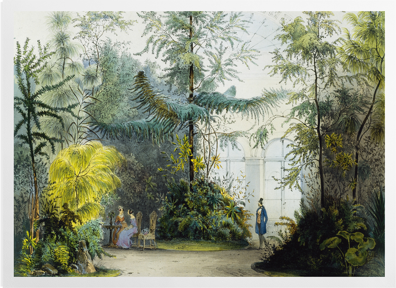 'Winter Garden Vienna' Art Prints