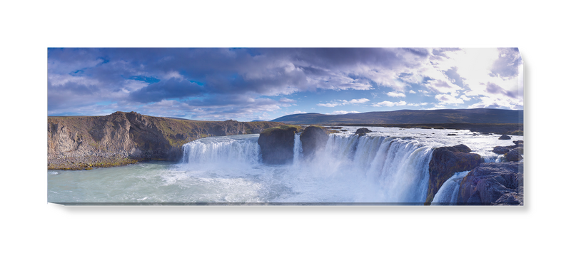 Godafoss Waterfall Iceland I Canvas Wall Art Surfaceview - Water Wall Art Uk Godafoss Waterfall Iceland I Canvas Wall Art Surfaceview - Water Wall Art Uk
