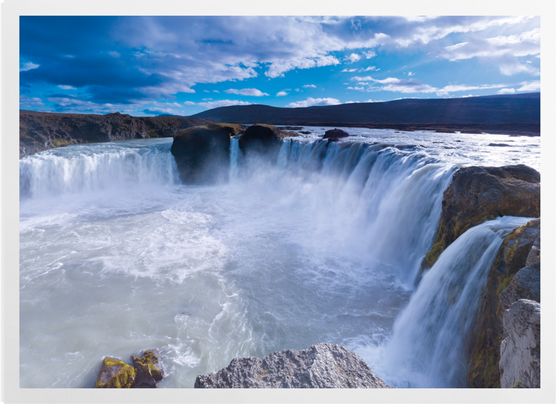 'Godafoss Waterfall, Iceland II' Art Prints