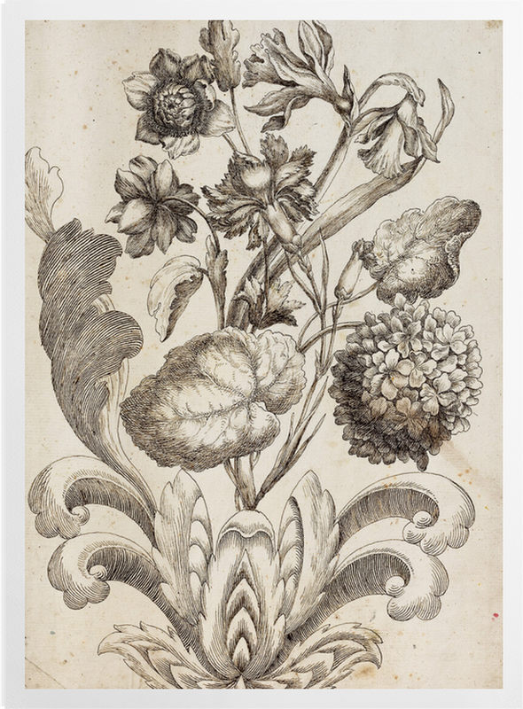 'Venetian Floral' Art Prints