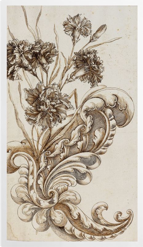 'Venetian Embroidery' Art Prints