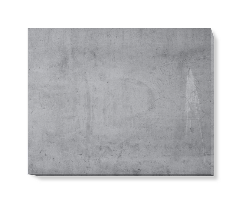 'Painted Concrete White' Canvas Wall Art