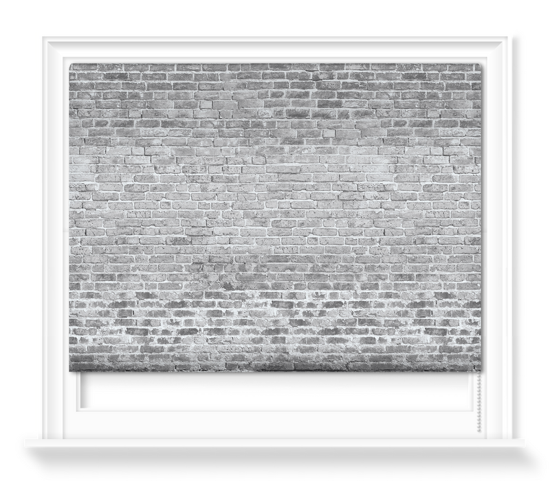 'Brickwork Dove Grey' Roller blinds