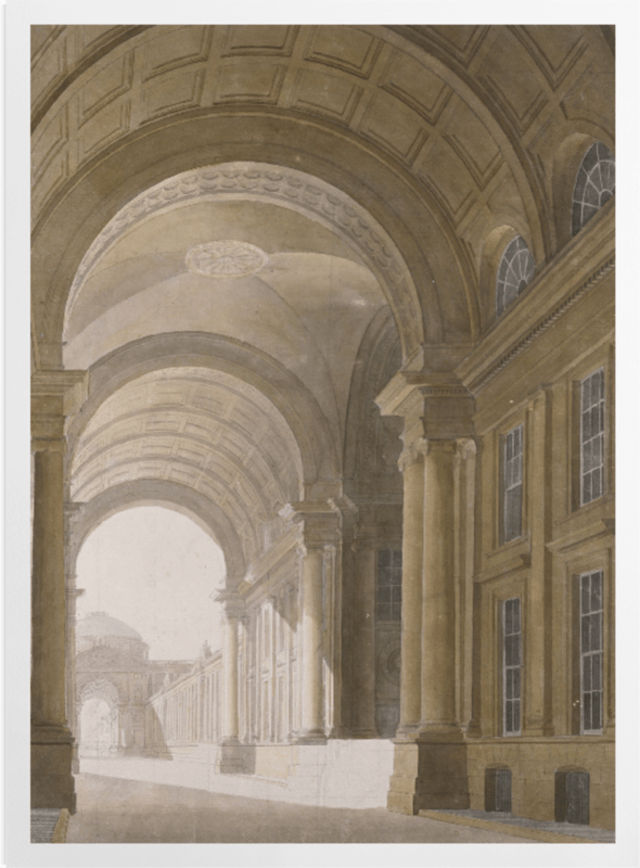 'Bridge at Somerset House' Art Prints