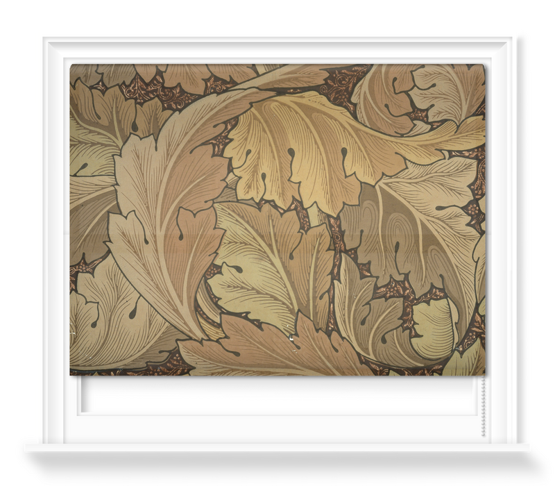 'Acanthus (brown)' Roller blinds
