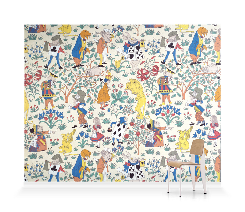 Alice in Wonderland Wallpaper | Nursery Decor | Surface View