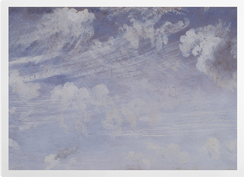 'Study of Cirrus Clouds' Art Prints