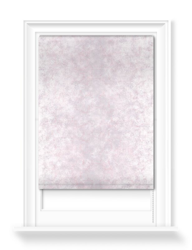 'Lydiard Damask Chalk Pink' Roller blinds