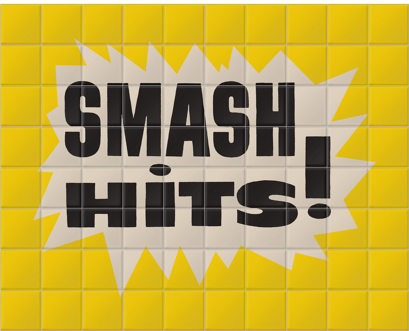 'Smash Hits' Ceramic Tile Mural