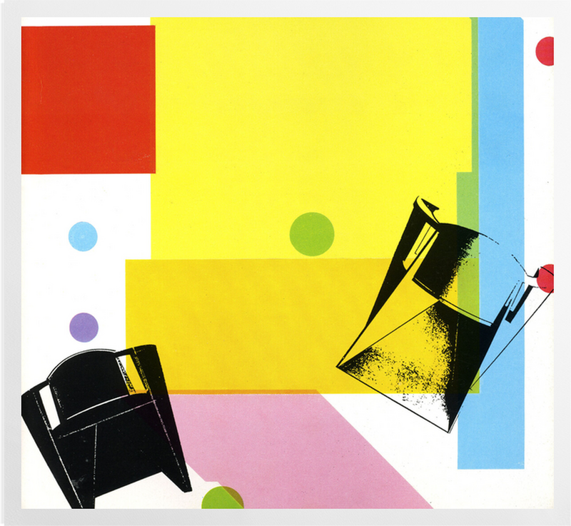 '1986 Furniture Graphic' Art Prints
