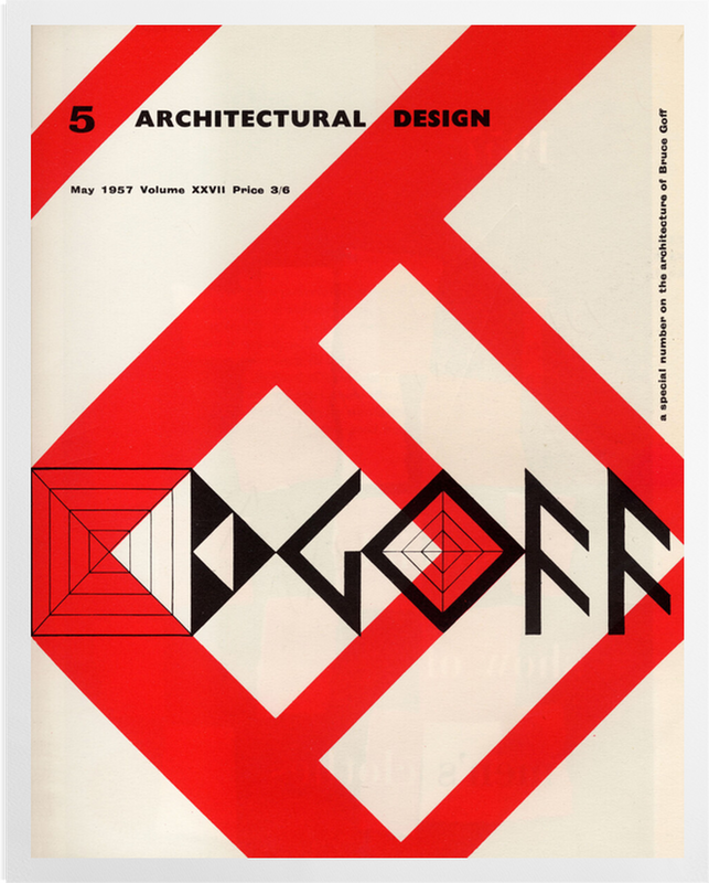 '50s Architectural Design Magazine Cover' Art Prints