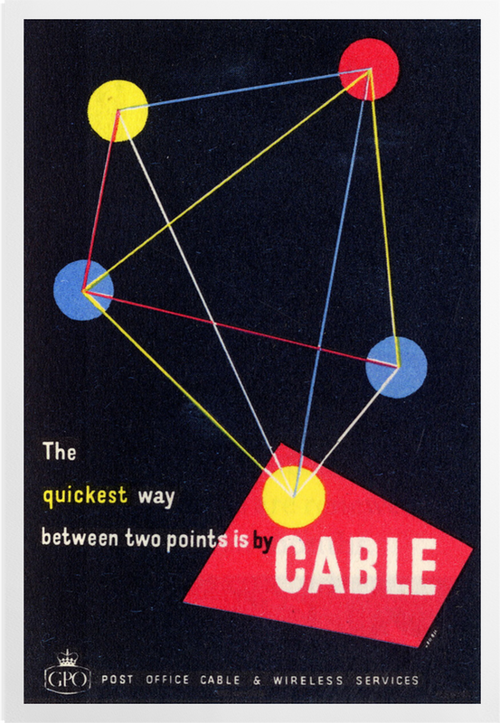 'Penrose Annual 1956 Cable Poster Illustration' Art Prints
